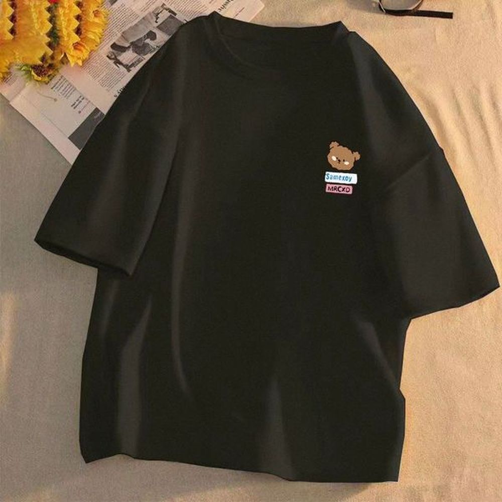 T shirt designer tshirt men women printed graphic tee round neck cotton short-sleeved tops loose T-shirts summer Q176#