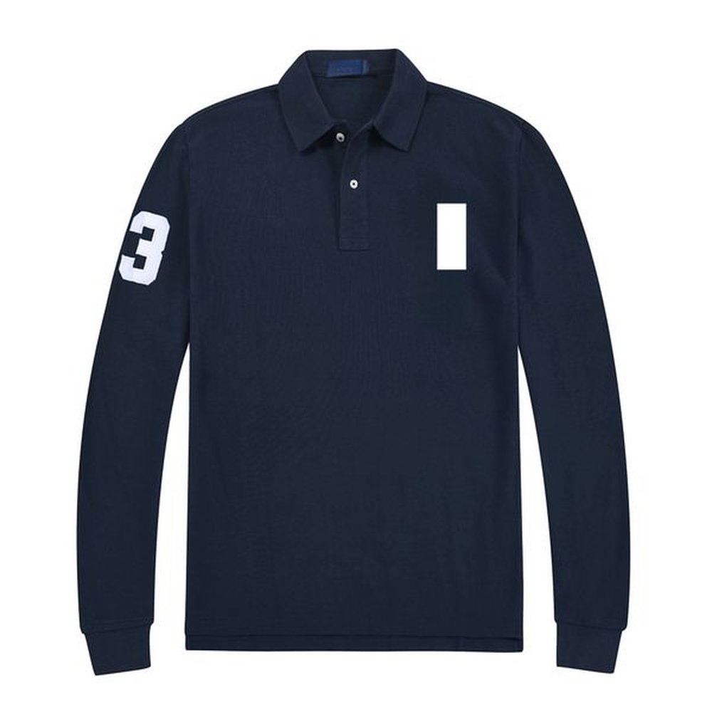 T Shirt Men Designer T Shirts Designer Long Sleeve Polo Shirts Cotton Horse Embroidery Designer Shirts for Mens Tshirt Streetwear Womens Tee