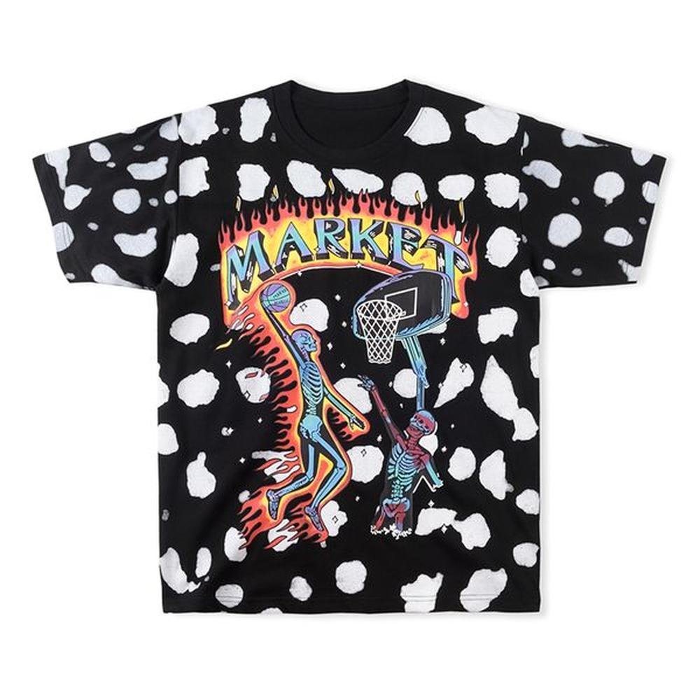 T Shirt Tee Black Skull Men Women 11 High Quality Short Sleeve Oversized T-shirt Tops