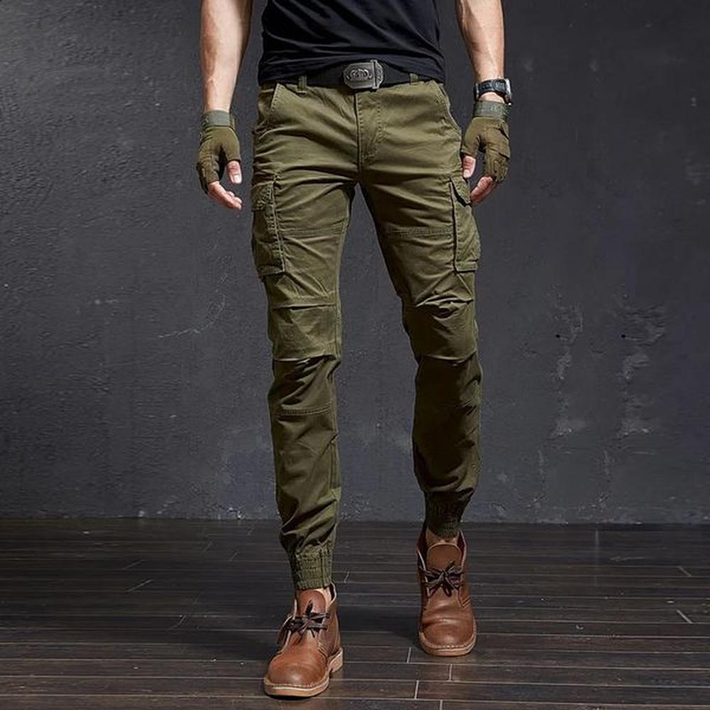 Tactical Cargo Pants Fashionable Camouflage 2024 Casual Trousers for Men
