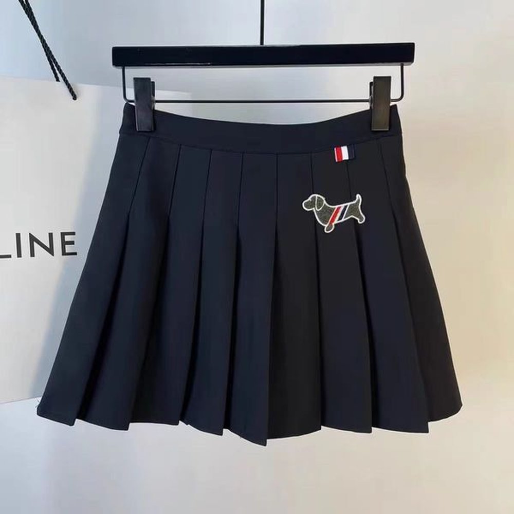 tb woman skirts casual dresses designer shorts pleated skirt high