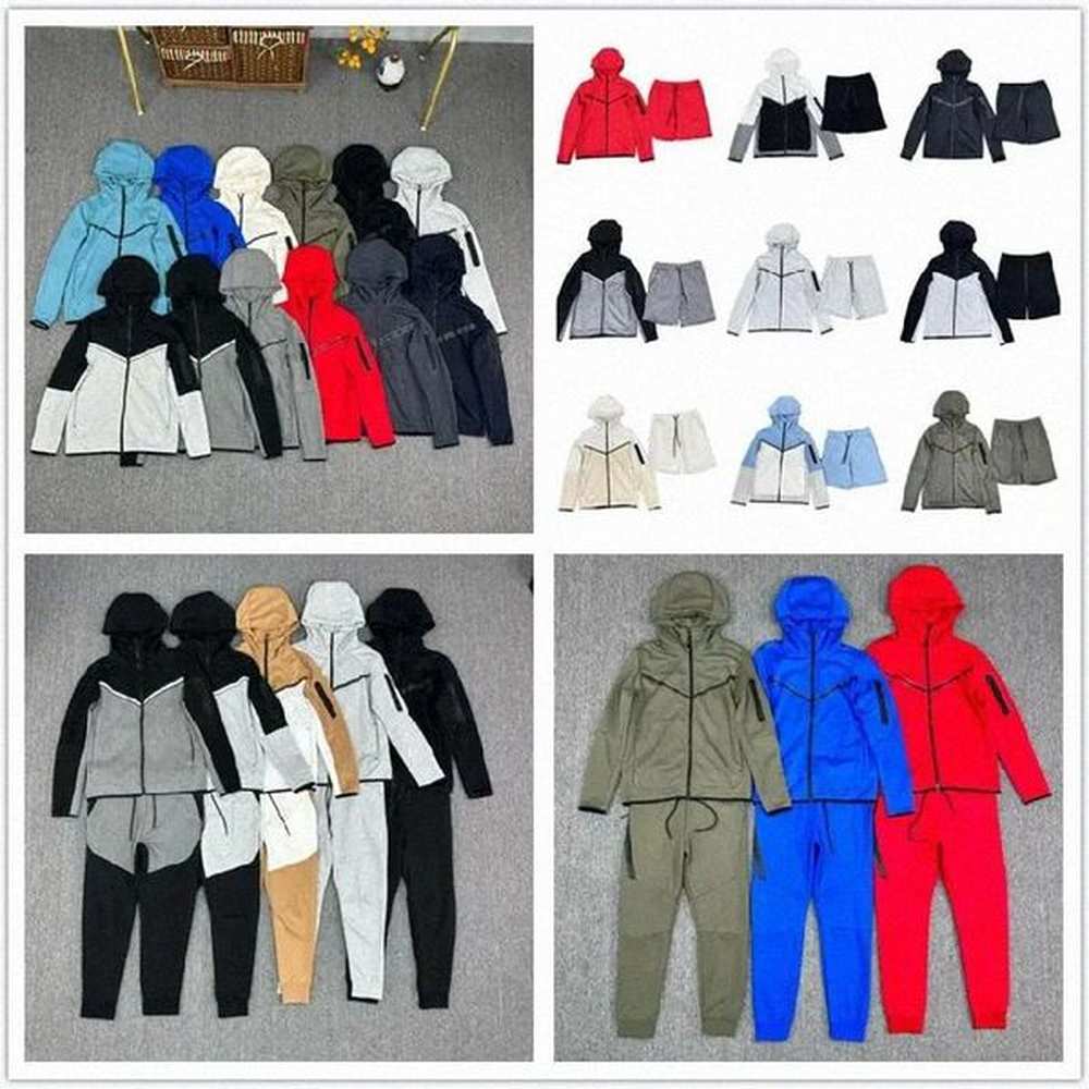 Tech Fleece Mens Womens Hoodies Pants Tracksuits Sports Jackets Space Cotton Trousers Man Tracksuit Bottoms techfleece Man Joggers