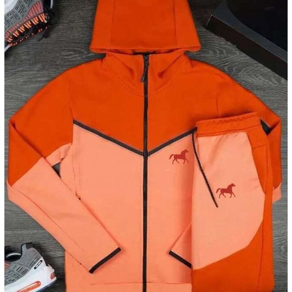 Tech Fleeced Jacket Polo Fleece Hoodie Tracuit Sweatshirts Jackets Space Cotton Trousers Joggers Running Mens Womens Sports Pants Bottoms