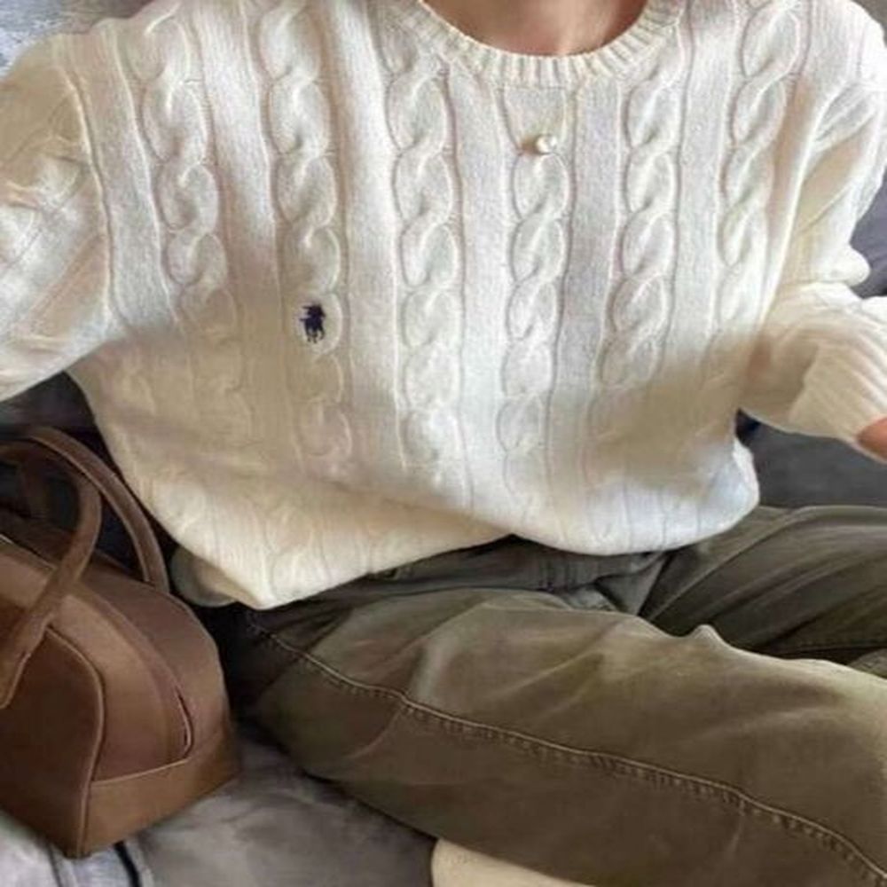 tees womens knits winter new long sleeve vintage twist knitted