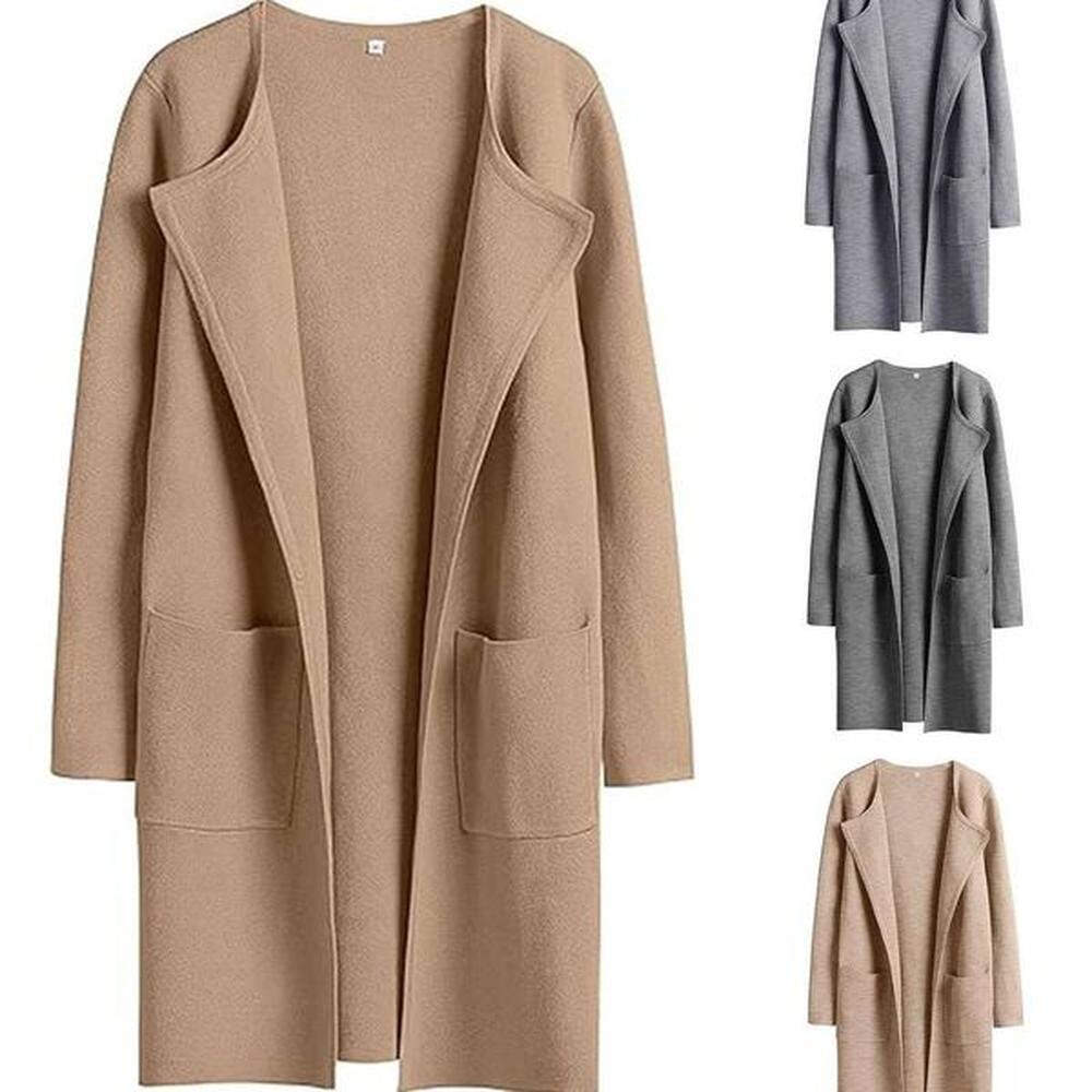 temu autumnwinter womens new comfortable casual with collar and woolen