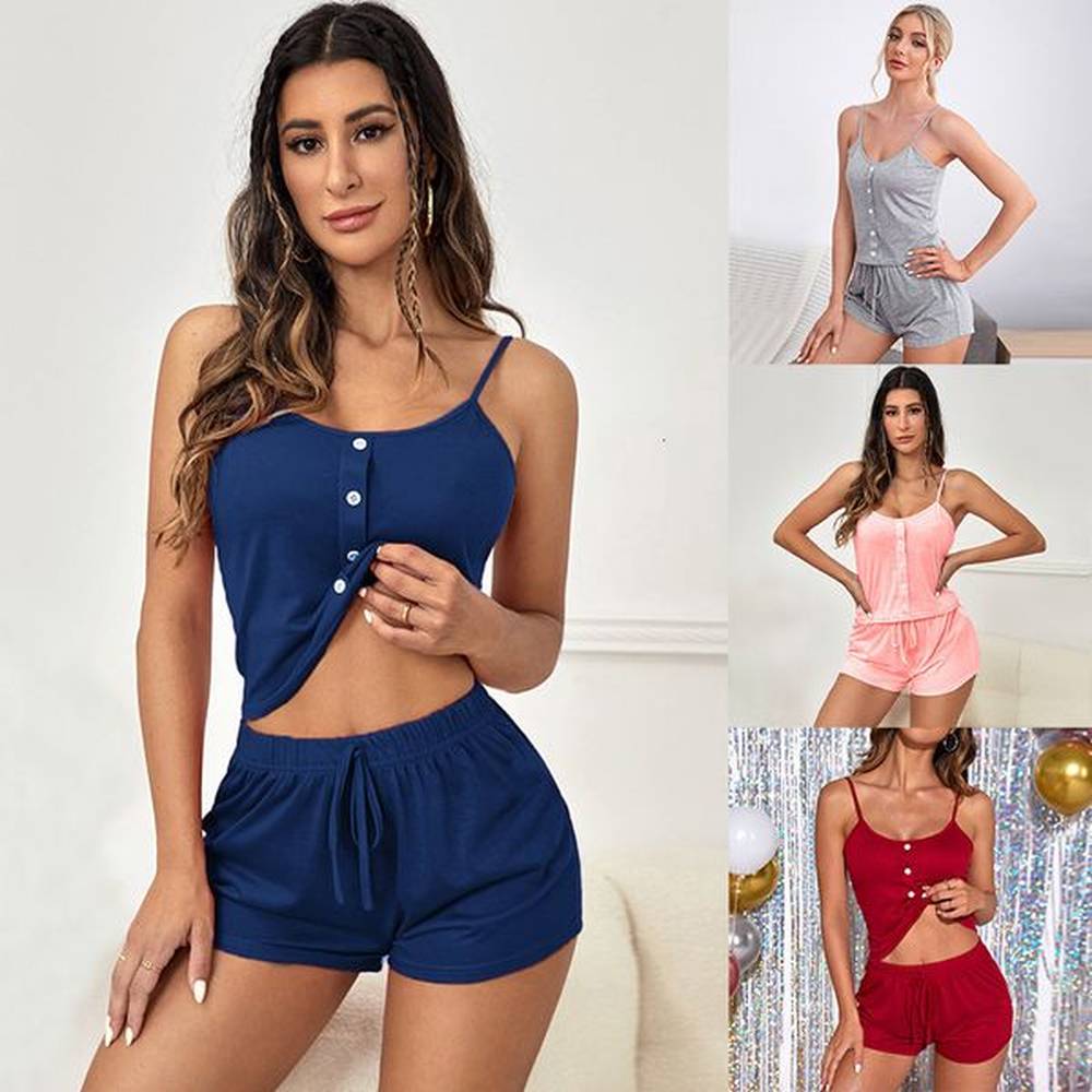 temu sleepwear tiktok designer home wear suspender sexy womens fake