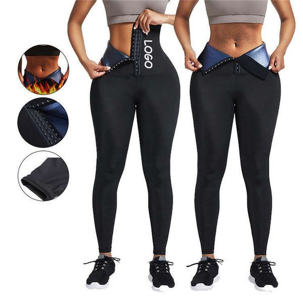 tight exercise shaping waist tightening and sweating yoga pants large