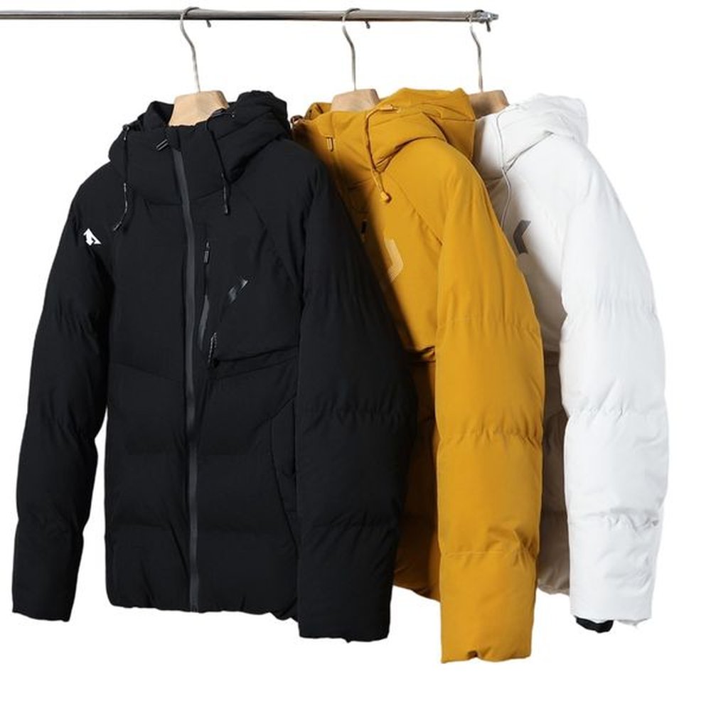 Top mirror hooded down jacket cost-effective couple Christmas gift size :M--3XL
