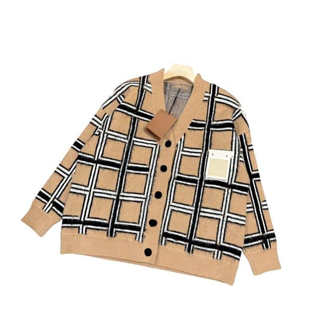Top mirror pocket knitted cardigan sweater jacket thin does not pick people do not pick gender wear the upper body that fashion average size