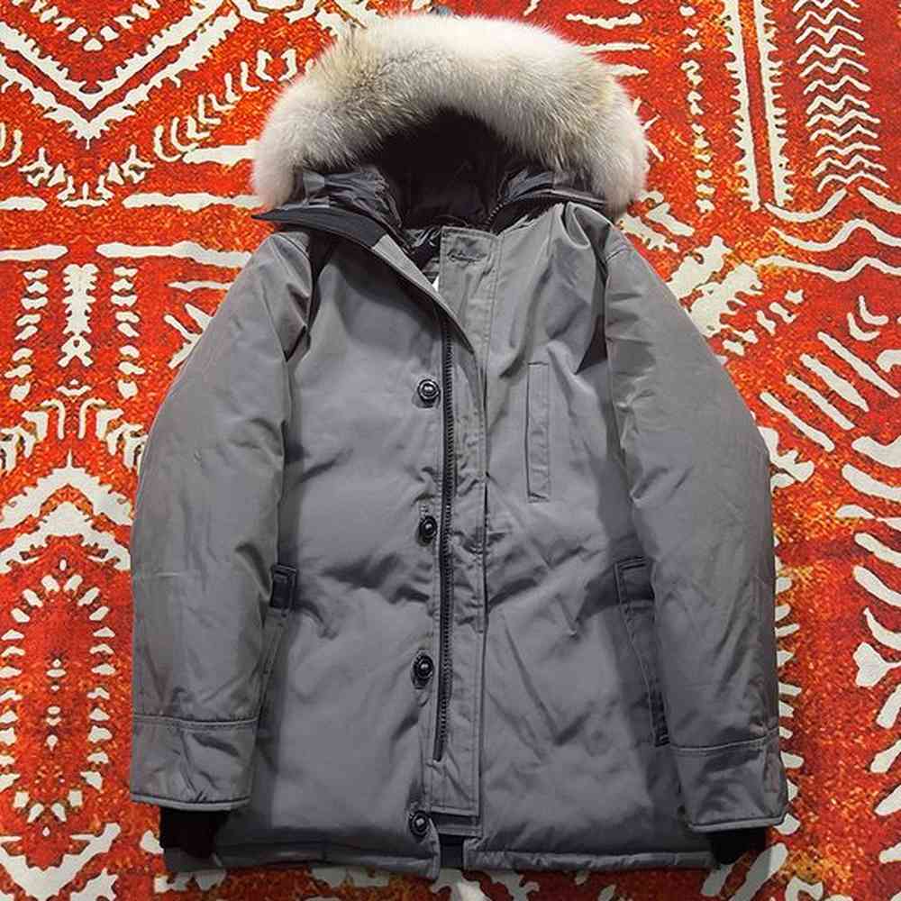 Top Quality Black badge Extra down Mens Parkas Jacket Fur Hooded Top Coat Budge Size Windbreaker Warm Men Zipper Thick Jackets Waterproof wi
