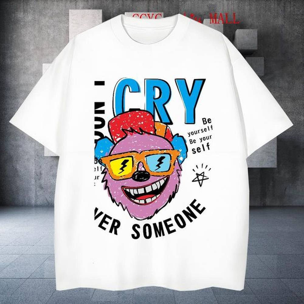 TOP Quality Couples T Shirts letter 230g Cotton Sport Pure Cotton Man T Shirts Customized Print Fashion Casual Clothes
