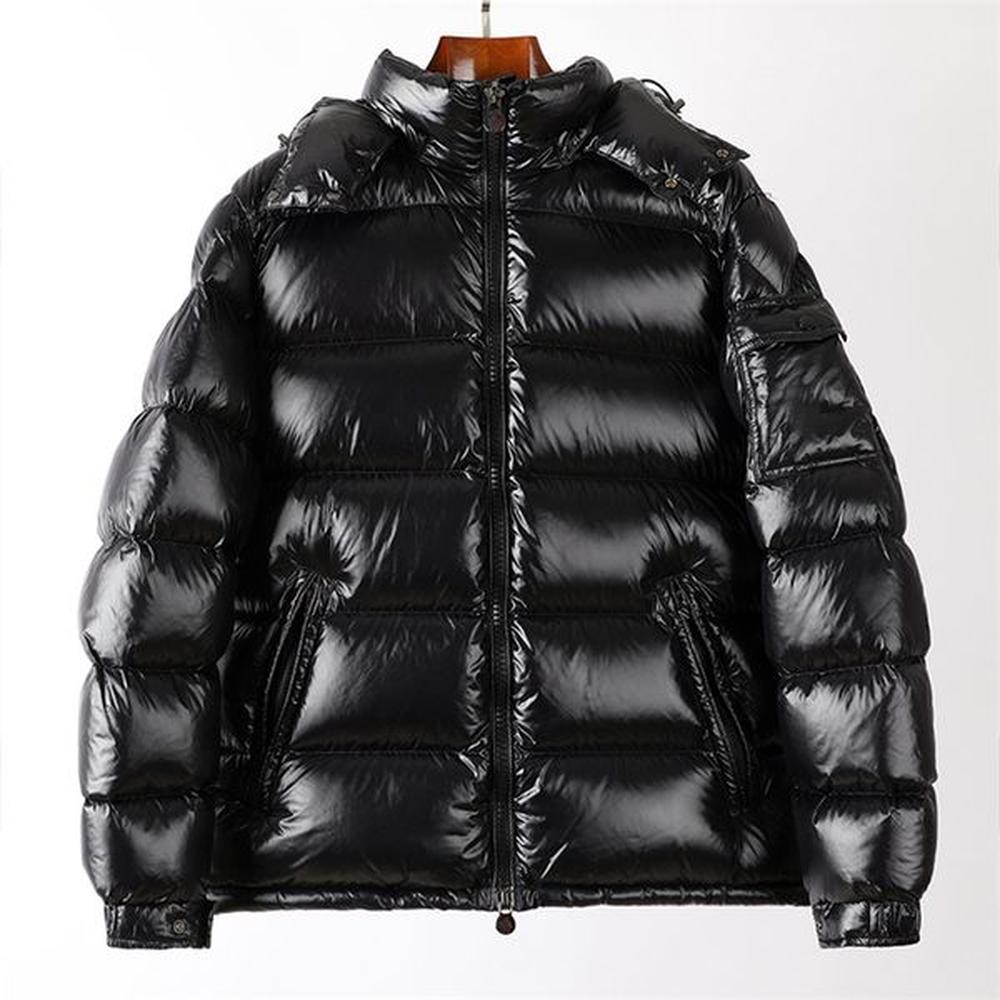 TOPSTONEY 2023 High Quality Men's Winter Hooded Warm Down Jacket Fluffy Clothing Couple Short Thick Plus Classic Glossy Heated Coat 210
