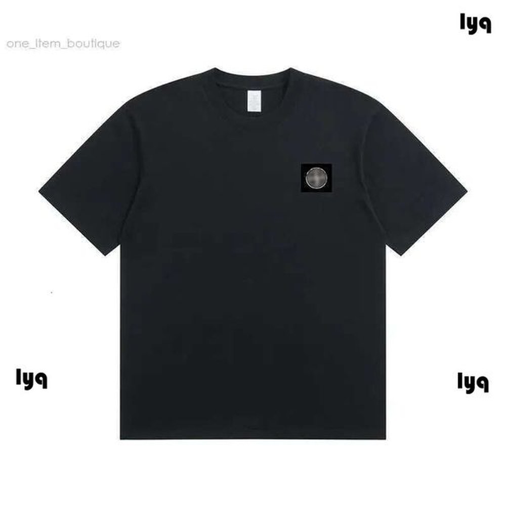 Topstoney Mens T-Shirts News Top Fashion Designer Tees Pure Cotton Printed Fashionable Versatile Simple Round Neck Trendy Brand Shirts Unise
