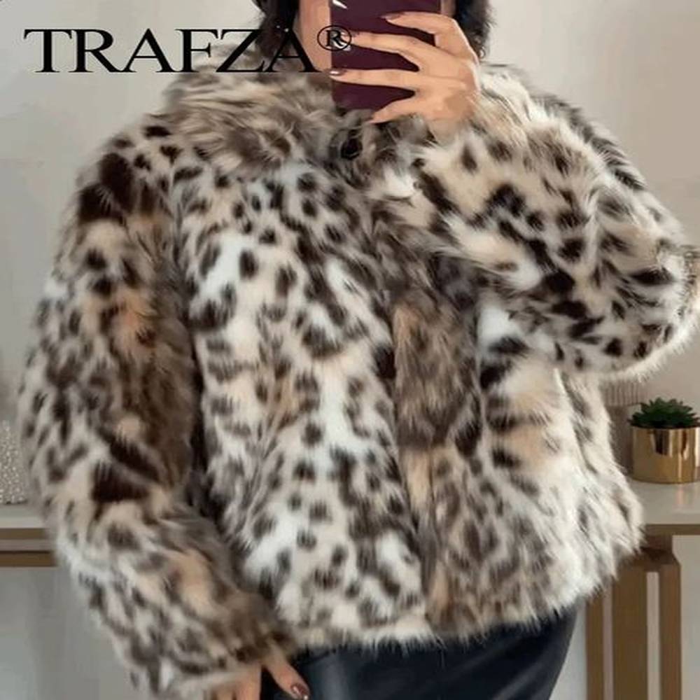 trafza flip collar long sleeve side pocket casual womens winter