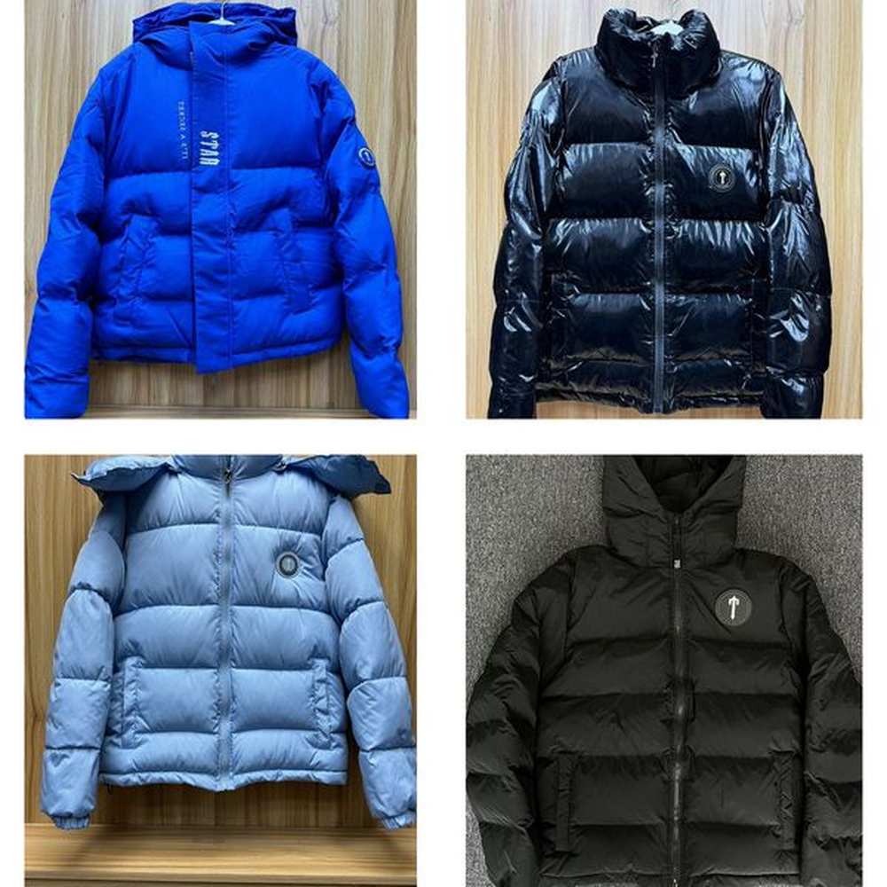 Trapstarjacket Designer Men Down Jacket Tstar Parkas Coats Vest Puffer Trap Jacket Winter Coat Hooded Outwears Man Tops Star Jackets Windbre