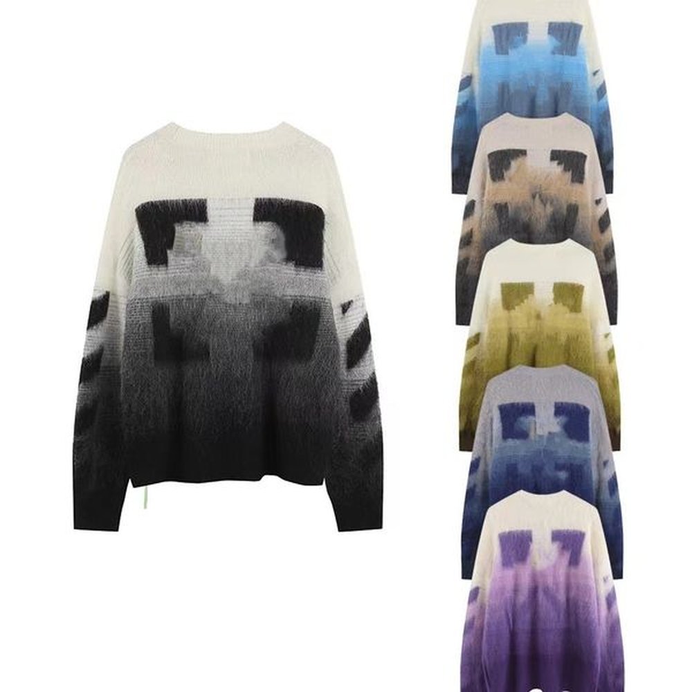 Trendy sweaters and knits go with both men and women