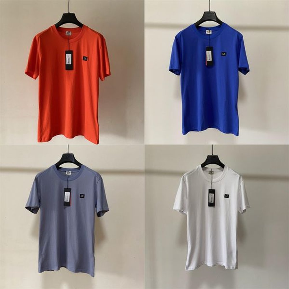 tshirt designer men luxury sunmmer t-shirt fashion brand casual crew neck loose tee solid red yellow orange letter street daily outfits outd