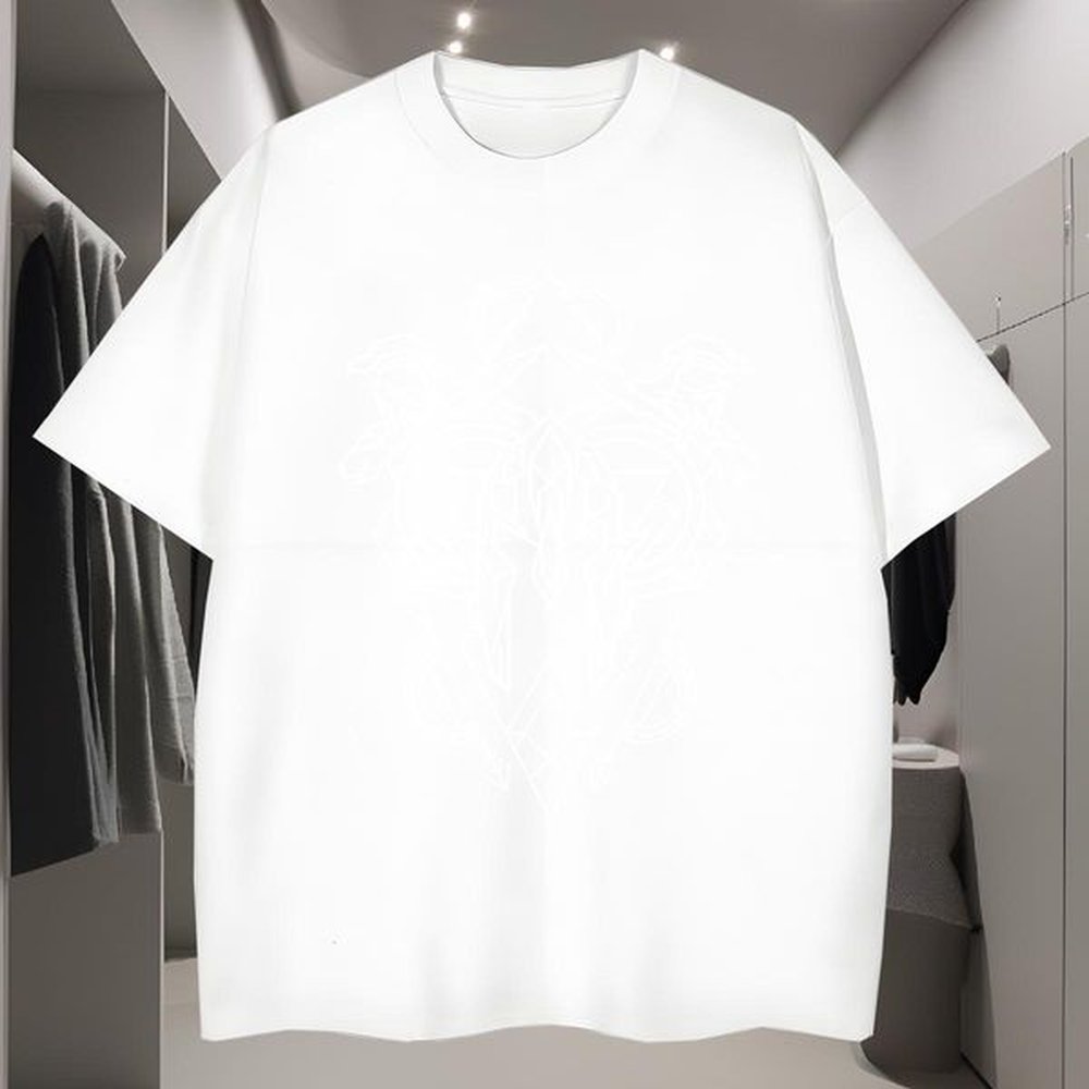 T-Shirts 100% Cotton 230g handpainted Hip Hop Street Breathable Soft Customized Print Men Tshirts 2024 Summer Designer Clothes