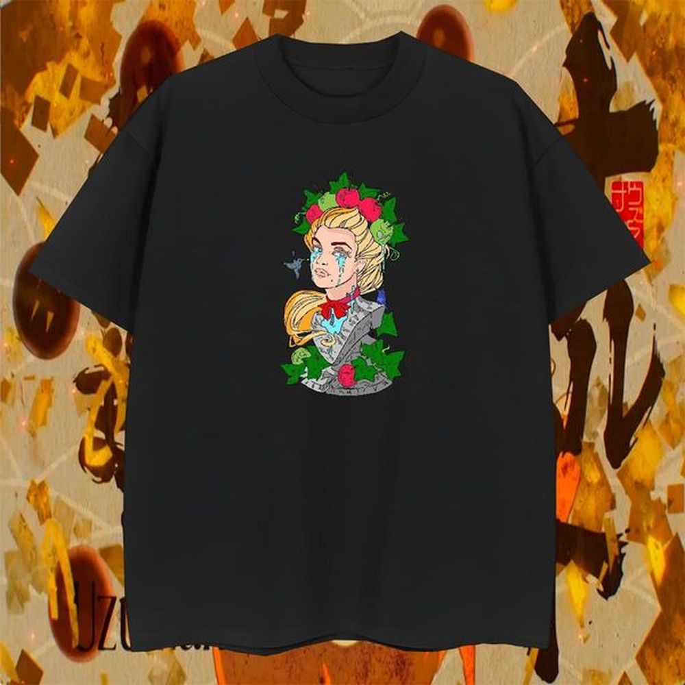 T-Shirts 230g Cotton portrait Casual Beach Breathable Soft Anime Print Couples T Shirts Stylist Cool Tshirts