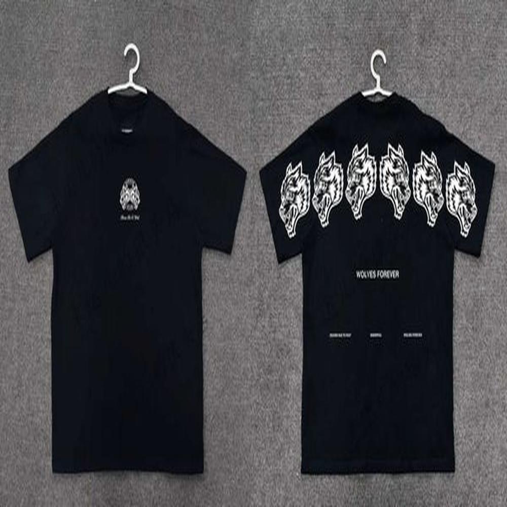 T-Shirts 2024 Head Cotton Loose Short Slip Printed Mens and Womens Sports T-shirt H241219 6K37