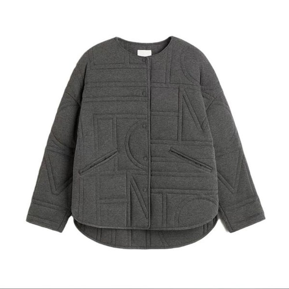 ttem nordic niche down and cotton jacket womens linen