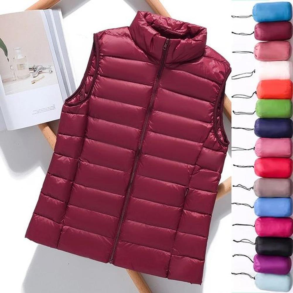 ultra light down vest women plus size xlxl packable puffer