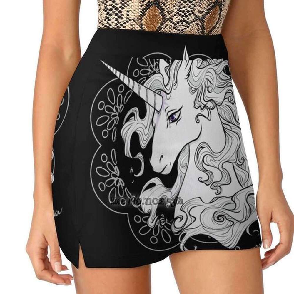unicorn last black tennis golf sexy aline haruku