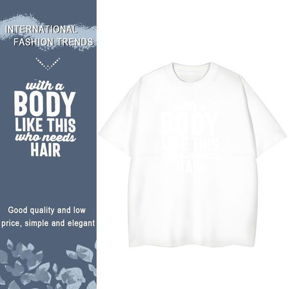 Unisex T Shirt For Man 100% Cotton 230g letter Hip Hop Street Custom Printed Breathable Short Sleeve Tshirt for Man Woman Wholesale Tee Shir