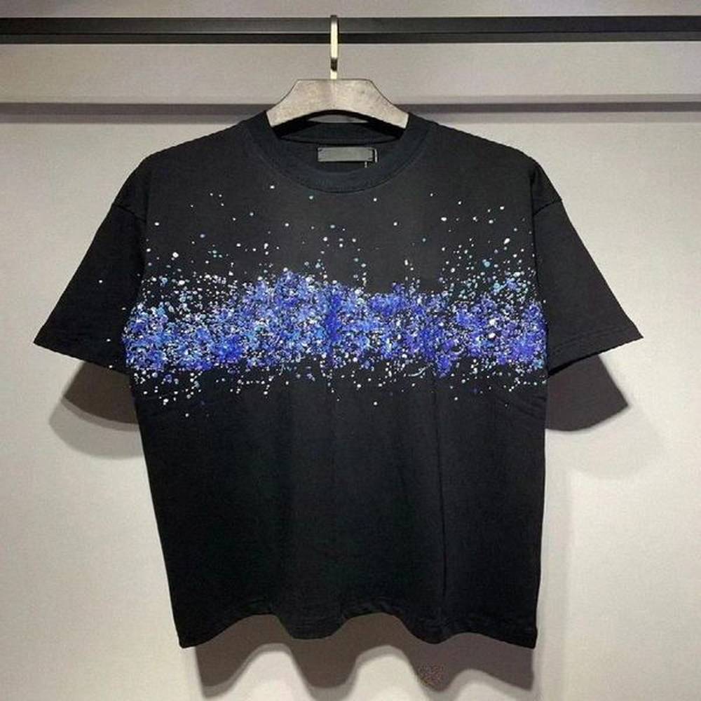 Unisex Trendy Cotton T-Shirts by Fashion Mens and women Designers - Fit Hip Hop Style Plus Tees couple short Size S-XL