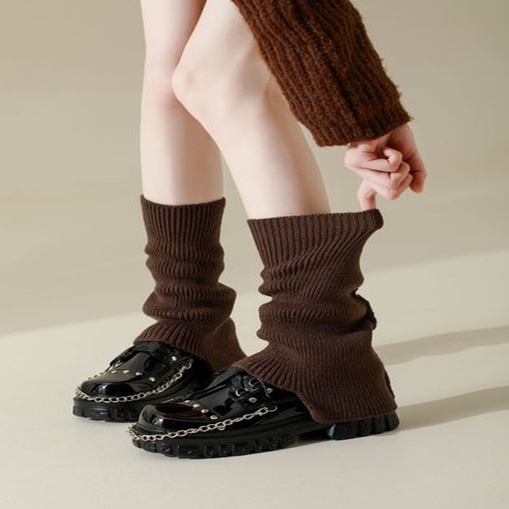 unisex yx knitted socks with open ends breathable