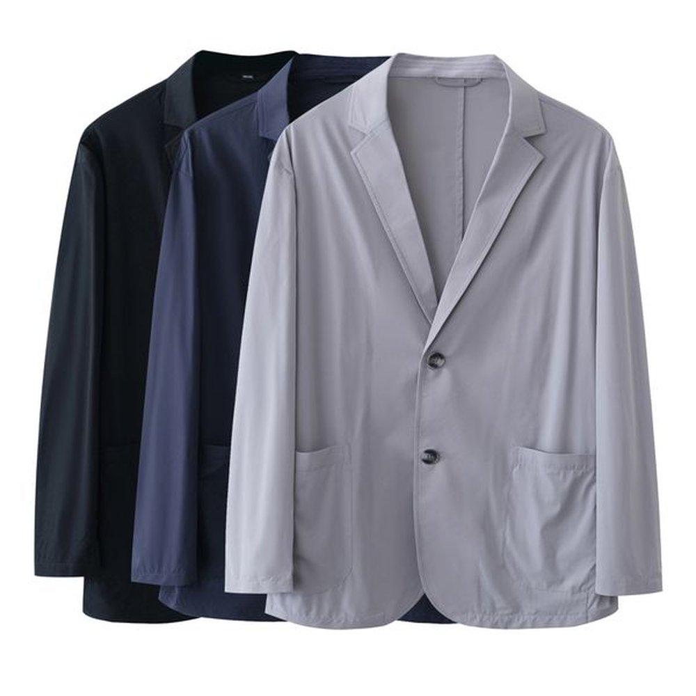 V2779-2024 new loose plus size men's suit, keeping warm and slimming in winter