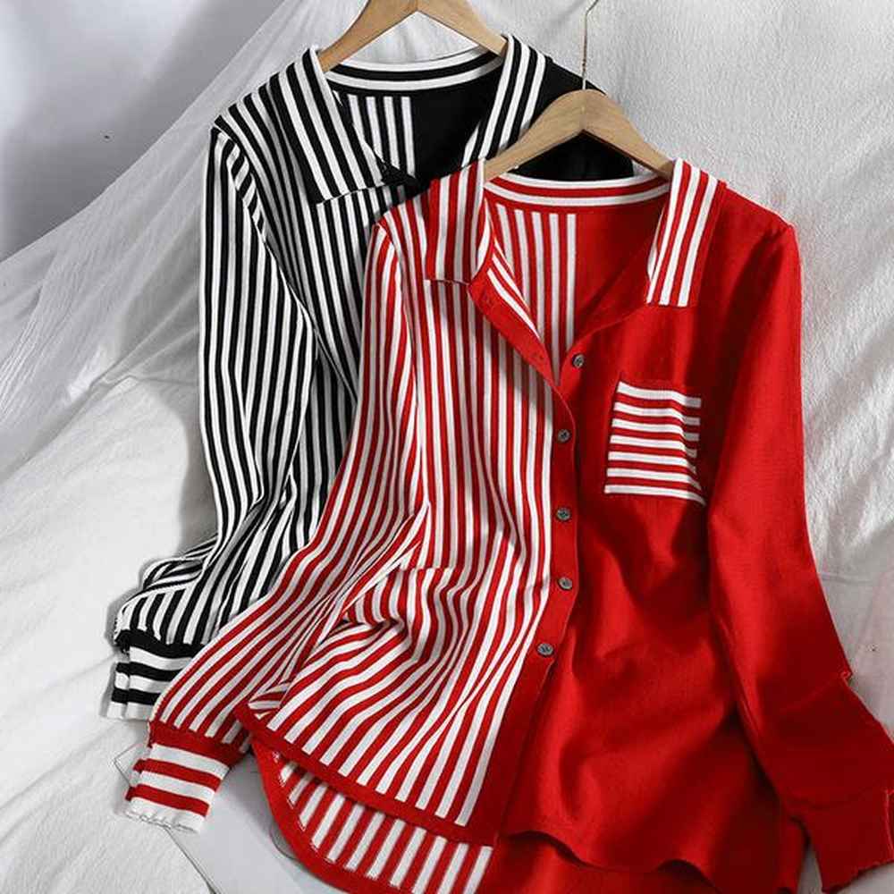 vanovich summer and spring fashion women shirts cardigan long sleeve