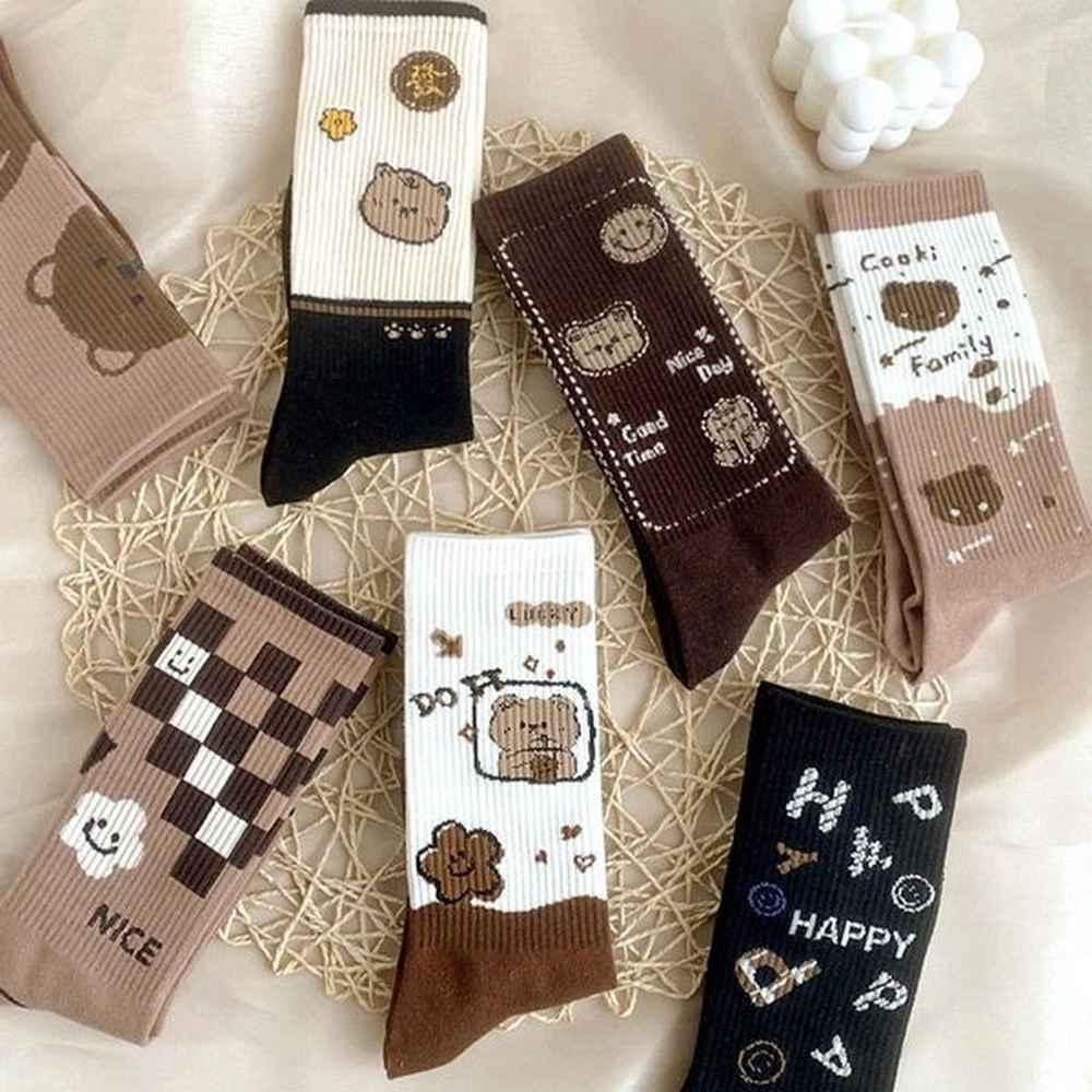 versatile long tube pure cotton socks for childrens instagram fashion