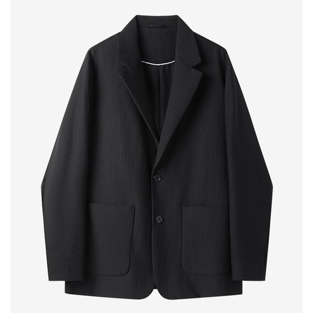 V1528-Men's suit, loose fit in plus size, suitable for various occasions