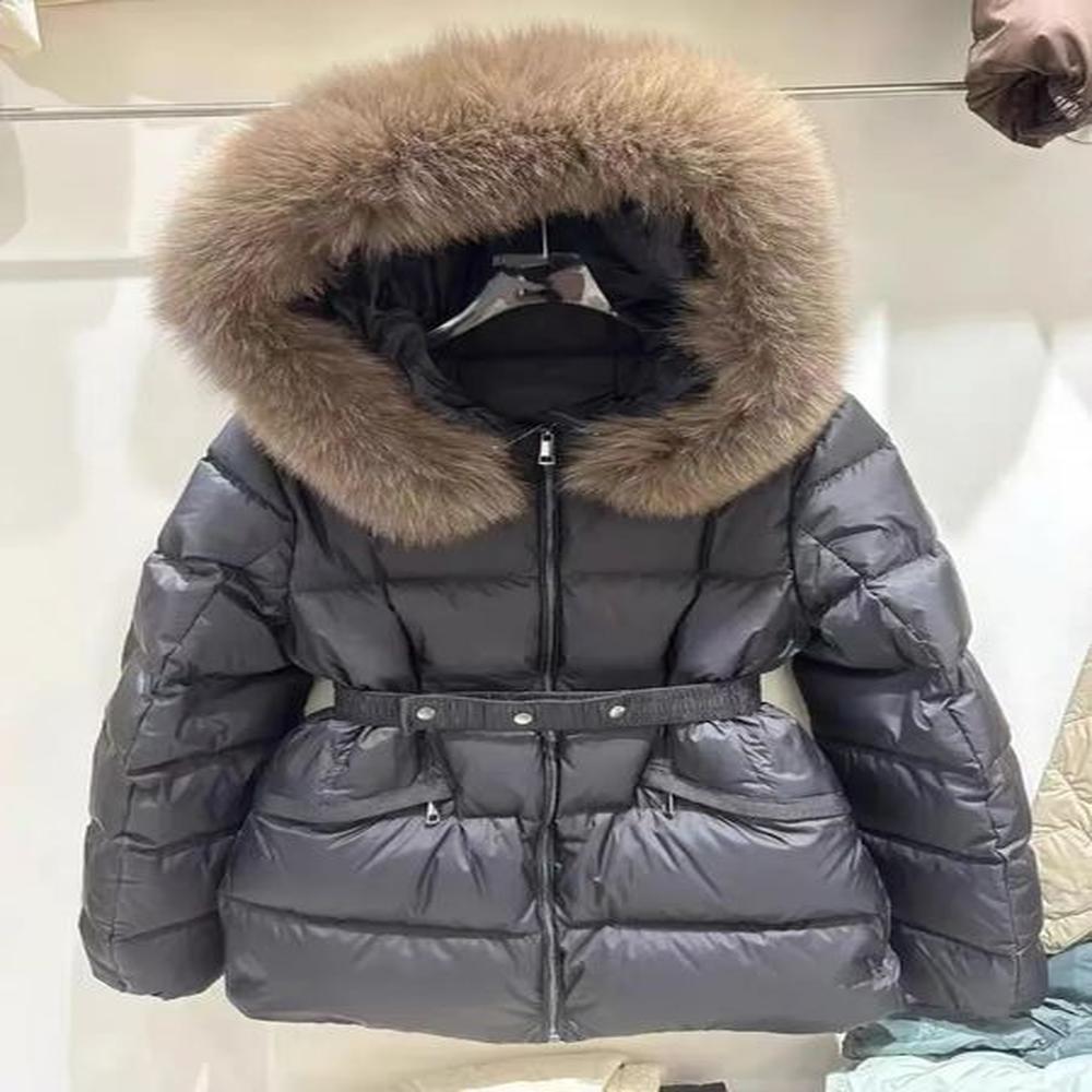 white duck down jacket ultra thin light inflatable parka w