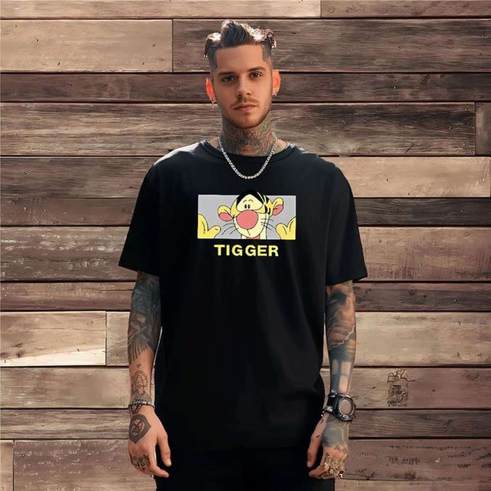 Wholesale Mens T Shirts Daily Wear Men Tees Animated characters Loose Breathable Short Sleeve 230g Cotton Custom Cartoon Tops