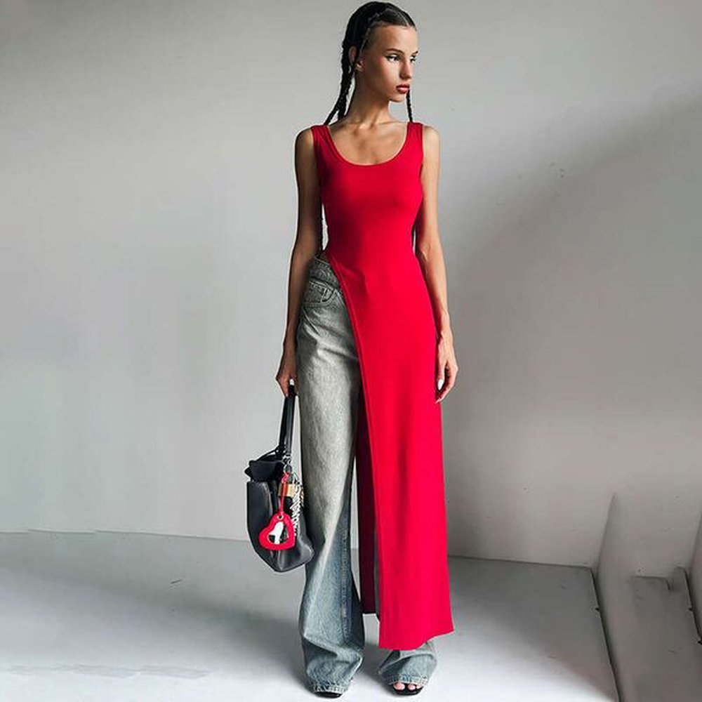 wind summer new womens fashion one piece collar slim