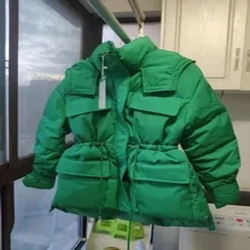 winter hooded bread coat down padded women s thickened