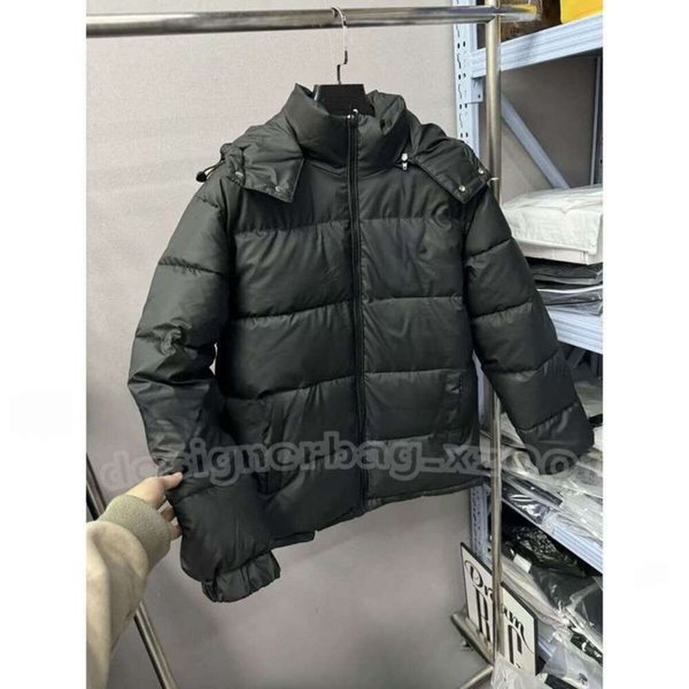 Winter New Casual Polo Jacket Ralphly Zipper Coat Laurent Embroidered Warhorse Paul Hooded Down For Couples Loose Versatile Thick Pork Rib C