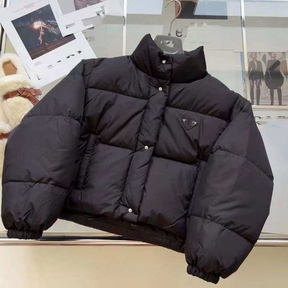 winter new down jacket short jacket sleeves removable fashion