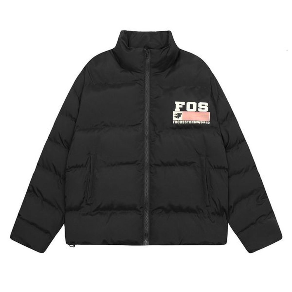 Winter New Street fashion loose cotton jacket suitable for both men and women, fashion brand lazy style bread jacket cotton jacket