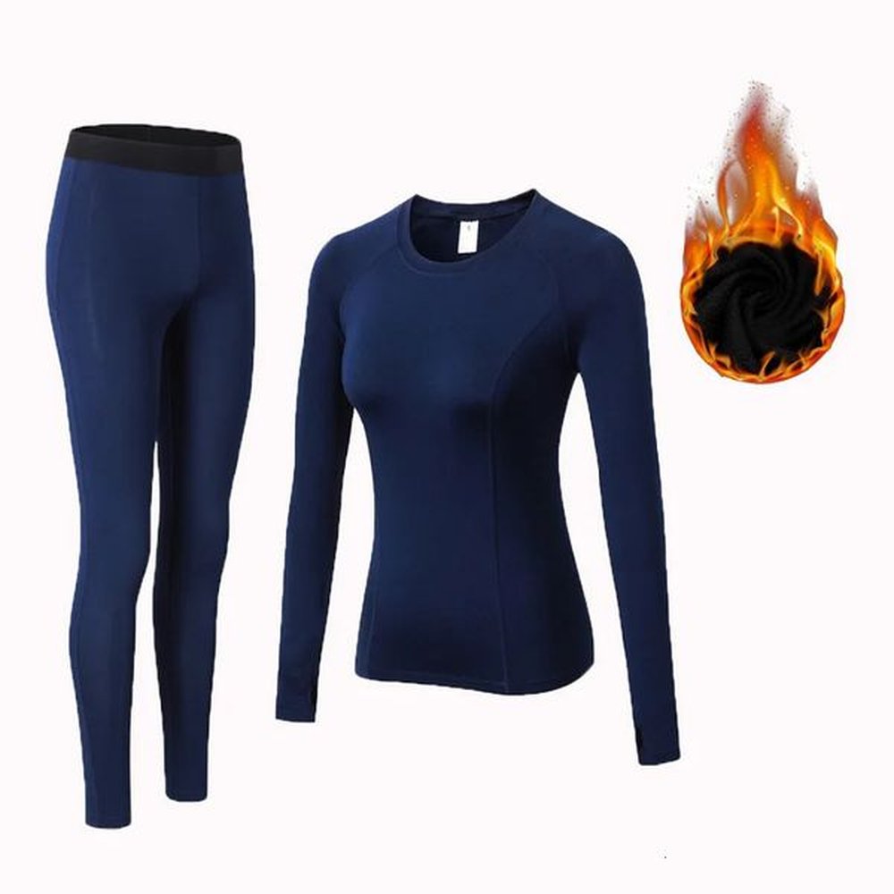 winter underwear womens quick drying antibacterial stretching with velvet underwear