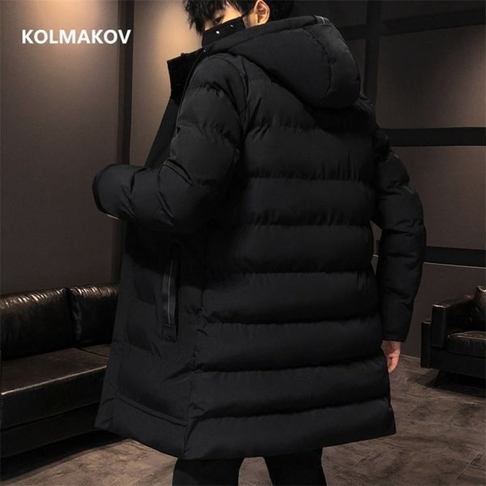 Winter Warm coat Male Windbreak Men Jacket Coat Casual hooded thick Parka Male Men's Winter Jackets full size M-4XL 211023