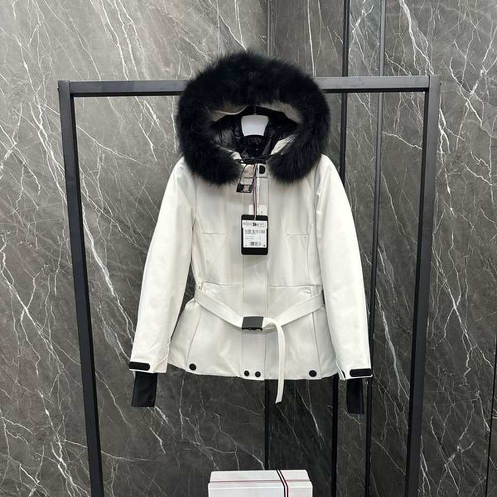 winter women jacket windproof ski suit leisure coat natural