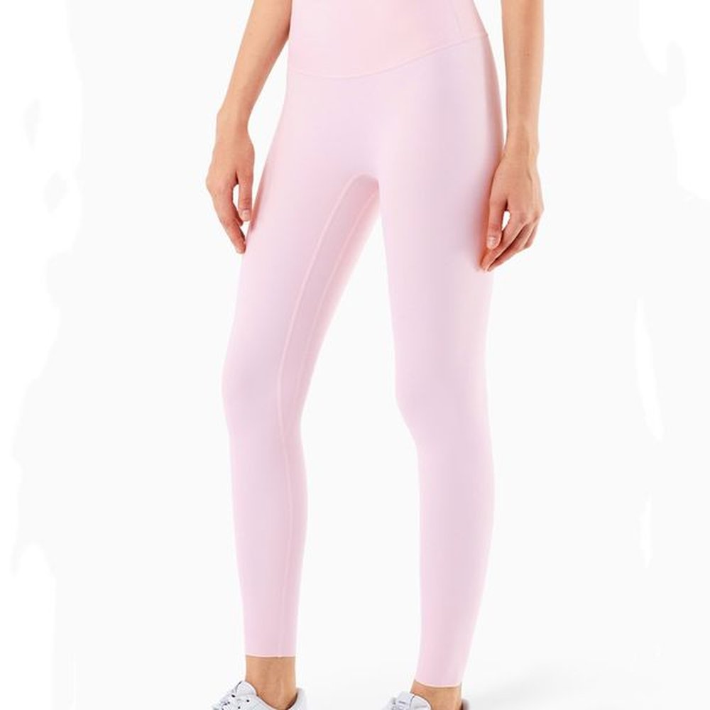 woman highrise brand yoga pants train fit gym elastic leggings