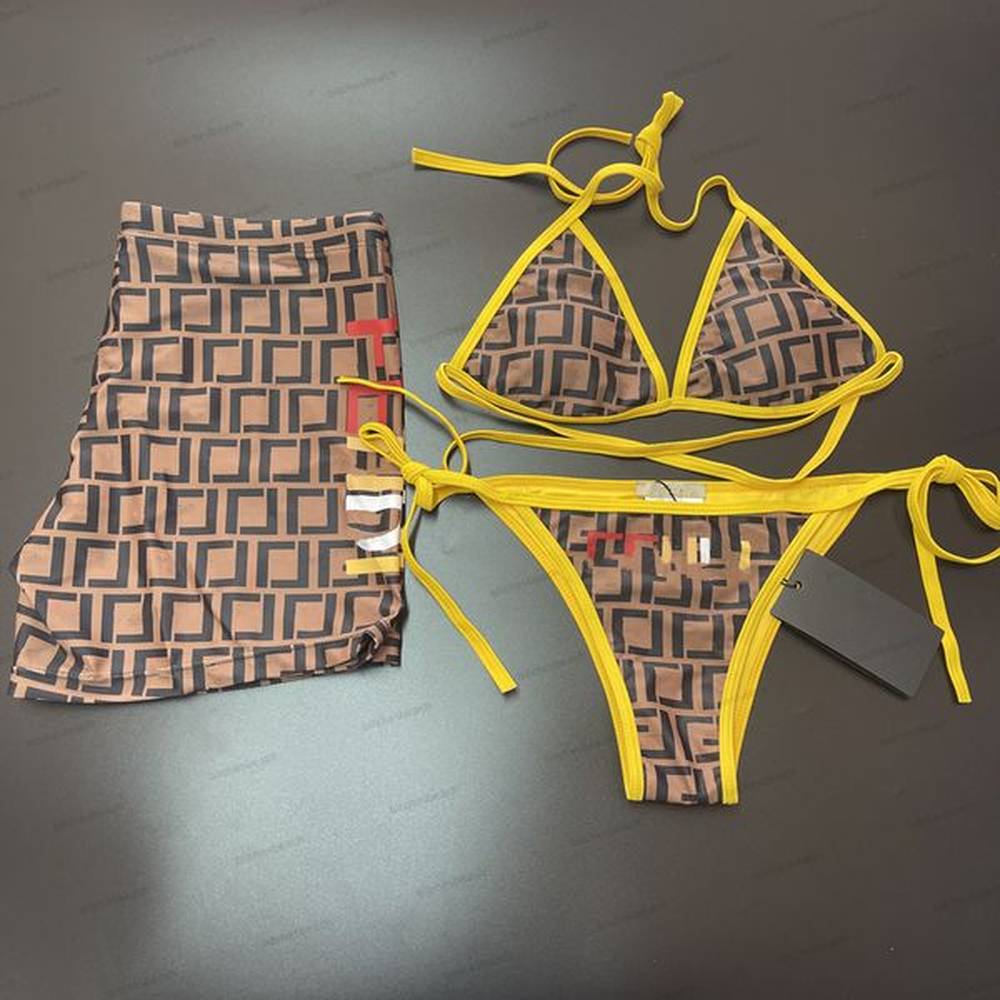 woman swimwear bikini letter lovers swimwear bikinis shorts padded womens