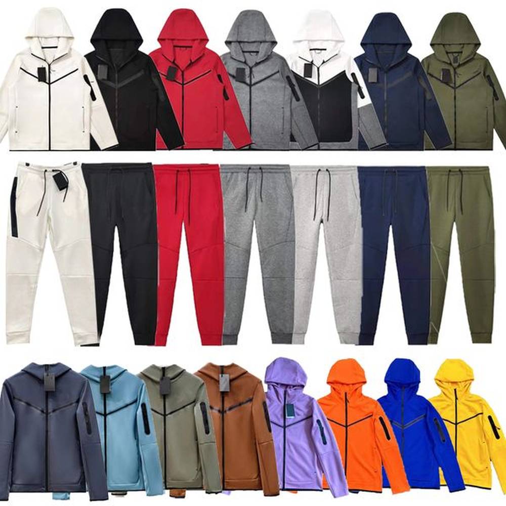 woman tech fleece pant tracksuit men jogger trousers designer men's jacket hoodie sports wind breaker multicolor 168002