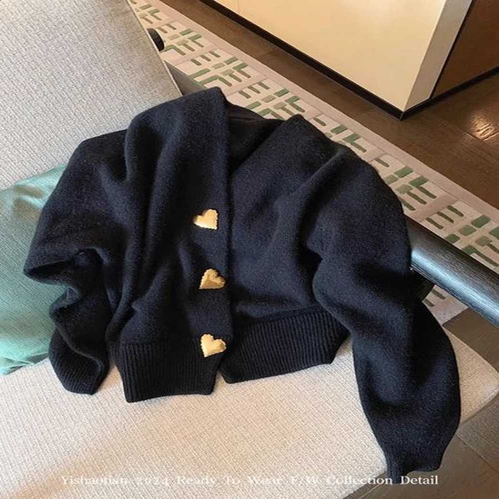 women black gothic cardigan sweater harajuku korean aesthetic yk long