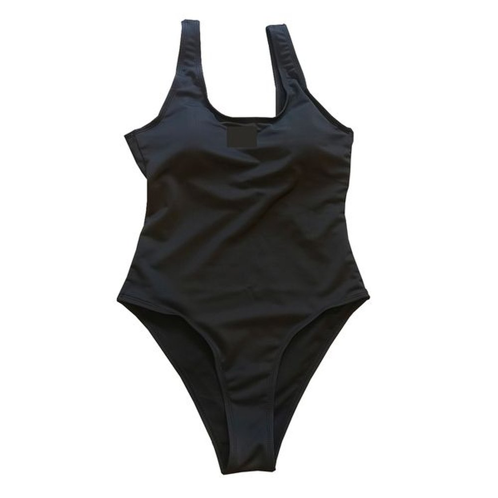 women black one piece swimwear designer padded bikinis summer beach