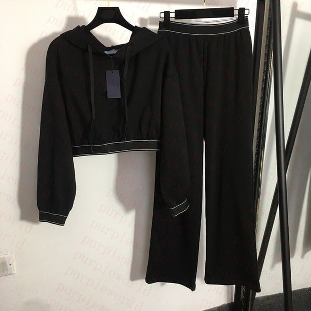 women brand tracksuits shirts leggings fashion hooded blouses pants set